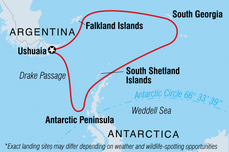 Antarctica, falklands & south georgia Explorer