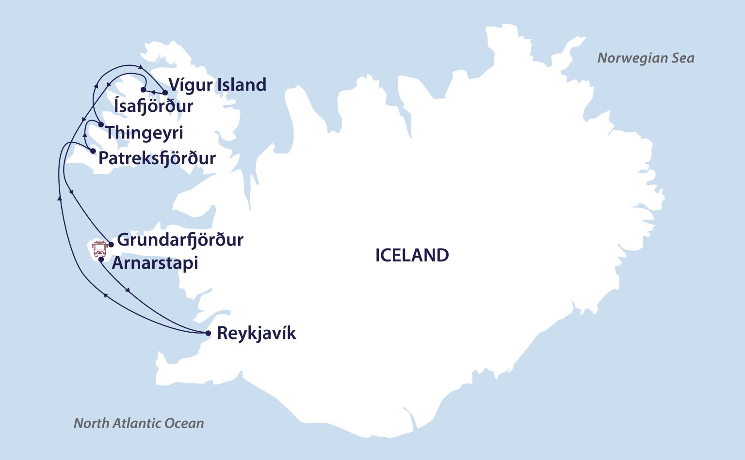 Iceland Into the Westfjords hover image