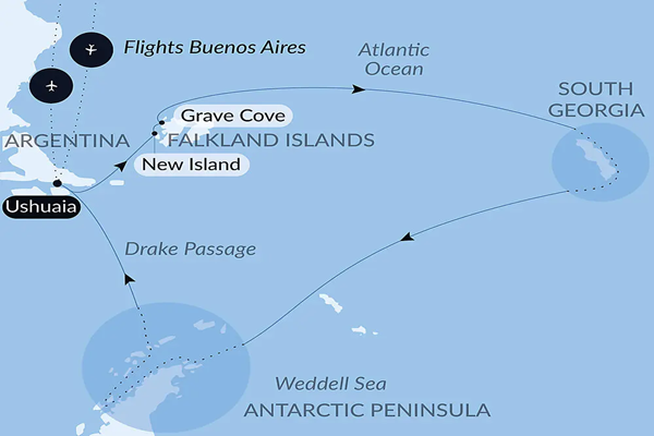 The Great Austral Loop - Antarctica Travels